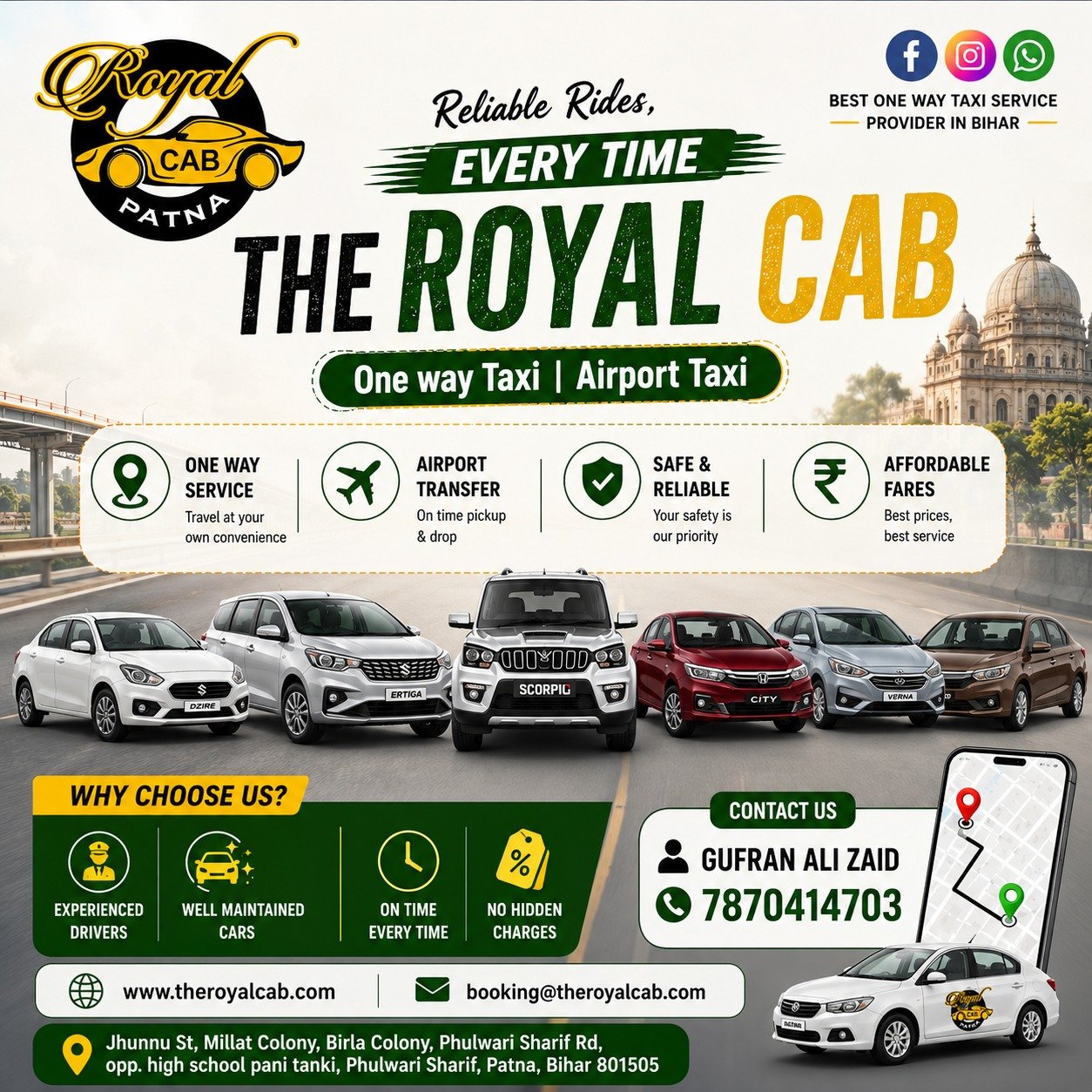 Royal Cab Crysta